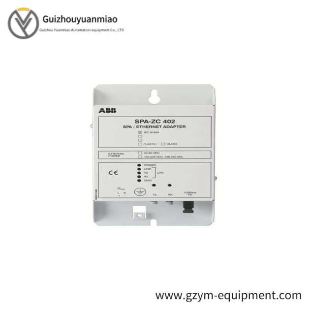 ABB SPA-ZC 400 Ethernet Adapter Module for Industrial Networking