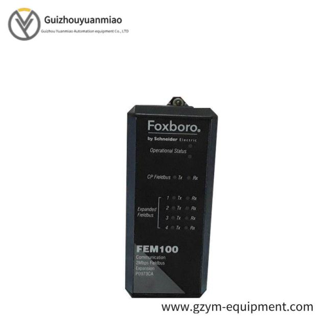 FOXBORO FEM100 Fieldbus Expansion Module - Industrial Automation Innovation