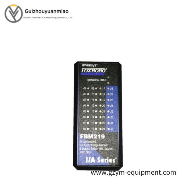 FOXBORO FBM219 Digital Input Module