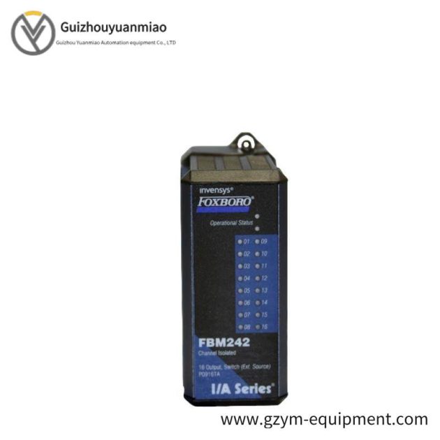 Foxboro FBM242 P0916TA: Advanced Output Interface Module for Industrial Control Systems