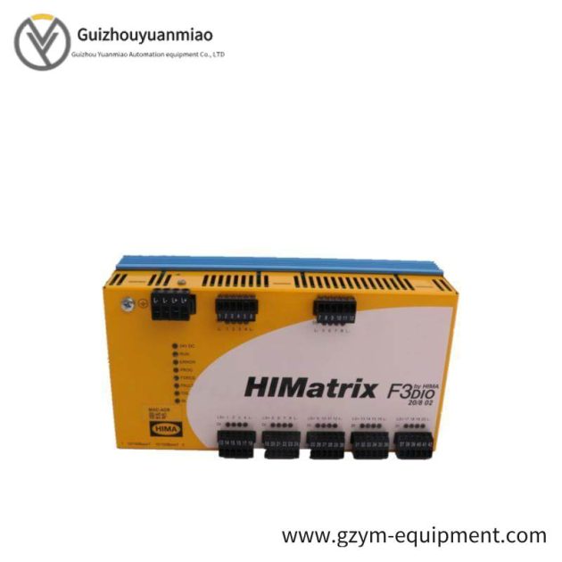 HIMA F3DIO20/802 16-Channel Digital Input Module for Industrial Control Systems