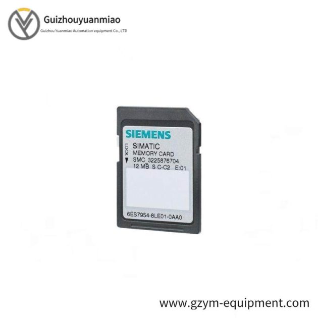 SIEMENS 6ES7954-8LC03-0AA0 - SIMATIC S7 Memory Card for Efficient Data Storage Solutions