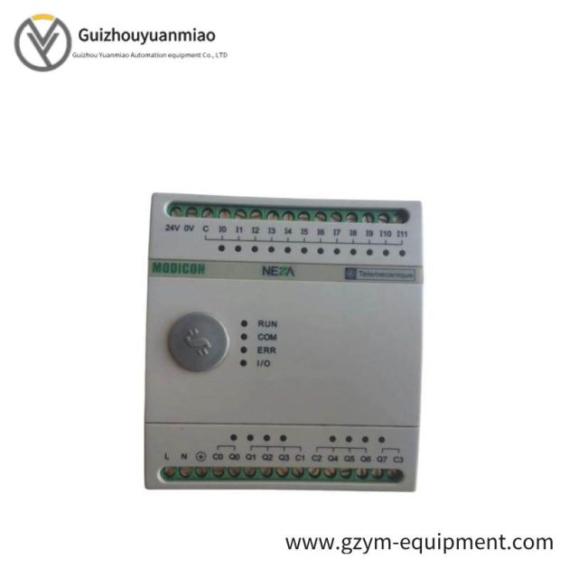 Schneider TSX Controller: 8-Channel Digital Input, 8-Channel Relay Output, Control Module